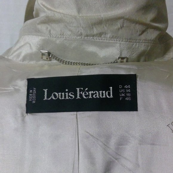 Louis Feraud Vintage Silk Skirt Suit Size 14 - Picture 12 of 15